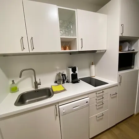 Helles Mit Terrasse Daire *